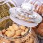 Glass Sealed Jars, Moisture-proof Kitchen Food Containers, Storage Spices/Oatmeal/Cereals/Snacks