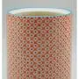 Nicola Spring Tea Coffee and Sugar Canister Storage Jar - Porcelain Blue/Orange Print Design