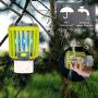 ERAVSOW Mückenstachel & LED Campinglaterne & Taschenlampe 3-in-1, wasserdichter wiederaufladbarer Mückenstachel, tragbar, kompakter Campingausrüstung für Outdoor-Aktivitäten