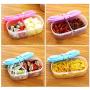4PCS Plastic Storage Containers Multi-function Food Storage Organizer Boxes For Refrigerator Fridge Cabinet Desk