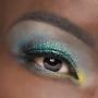 GLITTIES - Turquoise Shimmer - Cosmetic Grade Fine (.008'') Loose Glitter Powder Safe for Skin! Perfect for Makeup, Body Tattoos, Face, Hair, Lips, Soap, Lotion, Nail Art - (10 Gram Jar)