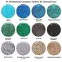 GLITTIES - Turquoise Shimmer - Cosmetic Grade Fine (.008'') Loose Glitter Powder Safe for Skin! Perfect for Makeup, Body Tattoos, Face, Hair, Lips, Soap, Lotion, Nail Art - (10 Gram Jar) GLITTIES - Turquoise Shimmer - Cosmetic Grade Fine (.008'') Loose Glitter Powder Safe for Skin! Perfect for Makeup, Body Tattoos, Face, Hair, Lips, Soap, Lotion, Nail Art - (10 Gram Jar)