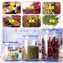 Glass Sealed Jars, Kitchen Household Grain Storage Tanks, Storage Jam/Honey/Coffee/Nuts