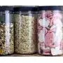 32oz Clear Plastic Jars with Black Ribbed Lids (6 pack): BPA Free PET Quart Size Canisters for Kitchen & Household Storage of Dry Goods, Peanut Butter, and More 32oz Clear Plastic Jars with Black Ribbed Lids (6 pack): BPA Free PET Quart Size Canisters for Kitchen & Household Storage of Dry Goods, Peanut Butter, and More