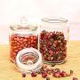 Glass Sealed Jars, Kitchen Household Cereal Containers, Storage Spices/Oatmeal/Beans/Snacks