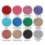 GLITTIES - Sparkling Champagner - Kosmetische Qualität Extrafeine Glitterpulver – Sicher für die Haut! Perfekt für Make-up, Körpertattoos, Gesicht, Haare, Lippen, Seife, Lotionen, Nail Art - (10g Glas)