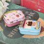 Milue Small Empty Tinplate Tin Tea Can Storage Box Organizer for Jewelry Candy Case