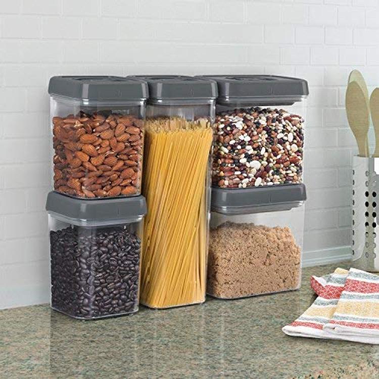 Polder KTH-2260 Airtight Canisters - 5-Piece Set / BrandsMart USA