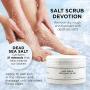 Vivo Per Lei Body Salt Scrub, Exfoliant with Dead Sea Minerals to Make Every Day a Beach Day, 350 g/ 12.34 oz