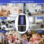 Bug Zapper, Electric Mosquito Killer, Fly Insect Trap ndoor & Outdoor, Mosquito Trap with Electronic Lamp for Backyard