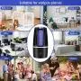 Bug Zapper, Electric Mosquito Killer, Fly Insect Trap ndoor & Outdoor, Mosquito Trap with Electronic Lamp for Backyard New Bug Zapper, Electric Mosquito Killer, Fly Insect Trap ndoor & Outdoor, Mosquito Trap with Electronic Lamp for Backyard New