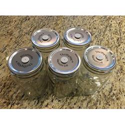 Vac&Stack Mason jar Vac Lids 5-Pk (Regular w/o Pump)