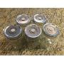 Vac&Stack Mason jar Vac Lids 5-Pk (Regular w/o Pump)