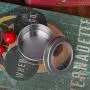Milue Clear View Tinplate Iron Storage Spice Case Container Tin Box Round Tins (02#) Milue Clear View Tinplate Iron Storage Spice Case Container Tin Box Round Tins (02#)