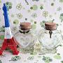Mini Heart Shape Glass Bottle Storage Jars Bottle Containers with Cork fit for Children Gifts