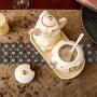 Creative Ceramic Condiment Jar-Condiment Pot Seasoning- Storage Condiment Jar