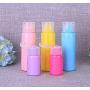 12PCS PET Plastic Flip Bottle Portable Travel Bottle Refillable Sample Container Jar Pot Vial Cosmetic Packing For Essential Oil Perfume Shampoo Shower Gel Emulsion Color Random