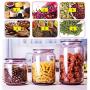 Glass Sealed Jars, Kitchen Household Grain Storage Tanks, Storage Jam/Honey/Coffee/Nuts