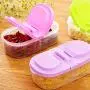 starlit Plastic Small Cereal Food Storage Containers Fresh Food Snacks Storage Box Case Sugar Spice Seasoning Salt Seal Box Purple starlit Plastic Small Cereal Food Storage Containers Fresh Food Snacks Storage Box Case Sugar Spice Seasoning Salt Seal Box Purple