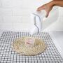 Fdit Rice Storage Bin Cereal Container with Lid Portable Home Kitchen Storage Box Plastic with Measuring Cup Lid