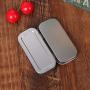 Milue Portable Metal Lip Small Storage Box Case Organizer For Money Coin Candy Keys