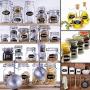 Chalkboard Labels Reusable, 80 Pcs Erasable White Chalk Marker Waterproof Sticker for Kitchen Office Pantry, Mason Jars, Wine Glasses by feierna