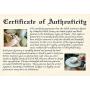 Polish Pottery 7?-inch Hen Shaped Jar (Summertime Blues Theme) Signature UNIKAT + Certificate of Authenticity