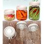 Glass Sealed Jars, Kitchen Household Grain Containers, Storage Spices/Oatmeal/Beans/Coffee Beans