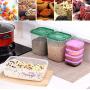 Kaxich Set of 17 Airtight Food Storage Container, Stackable Reusable Hot Cold Foods Lunch Box Case Pot, Food Grade Plastic, Freezer Dishwasher Safe, BPA Free, Great for Refrigerator Microwave