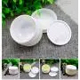 Bouteille Pot à Crème Visage Émulsion/Applique Portable en Plastique Blanc Argenté Refillable (100ml(3.4oz)-6PCS) Bouteille Pot à Crème Visage Émulsion/Applique Portable en Plastique Blanc Argenté Refillable (100ml(3.4oz)-6PCS)