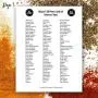 AllSpice 208 Preprinted Water Resistant Bulk Pantry Labels Set AllSpice 208 Preprinted Water Resistant Bulk Pantry Labels Set