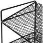 Spice Rack,2 Tier Freestanding Spice Rack,Kitchen Cabinet And Counter Shelf Organizer Kitchen & Pantry Storage Shelf For Jars, Bottles, And Cans Standing Non-Slip Modern Design