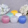 12PCS 5Gram 5ml Empty Durable Refillable Travel Cosmetic Sample Containers Plastic Candy Clolor Pot Jars Make up Face Cream Lip Balm Storage Containers Bottles with Screw Lid and Inner Pad (Pink) 12PCS 5Gram 5ml Empty Durable Refillable Travel Cosmetic Sample Containers Plastic Candy Clolor Pot Jars Make up Face Cream Lip Balm Storage Containers Bottles with Screw Lid and Inner Pad (Pink)