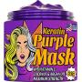 Purple Hair Mask with Argan Oil & Keratin for Platinum, Silver & Blonde Hair - Detach Brassy Blonde & Yellow Tones - Fully Restore Damaged & Dry Hair - Made in USA - 8 oz