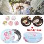 KICODE Macaron Shape Mini Retro Candy Box Coffee Tin Jar Tea Storage Gift Organizer Wedding