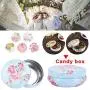KICODE Macaron Shape Mini Retro Candy Box Coffee Tin Jar Tea Storage Gift Organizer Wedding KICODE Macaron Shape Mini Retro Candy Box Coffee Tin Jar Tea Storage Gift Organizer Wedding