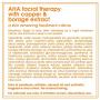 LATHER AHA Facial Therapy with Copper & Borage Extract 1 oz - powerful, restorative face cream to help reduce the signs of aging