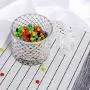 Bocal ComSaf en Verre avec Couvercle, Bol Décoratif pour Bonbons, Récipient de Conservation en Cristal, Ensemble de 1 (Diamètre : 3,7 Pouces) Bocal ComSaf en Verre avec Couvercle, Bol Décoratif pour Bonbons, Récipient de Conservation en Cristal, Ensemble de 1 (Diamètre : 3,7 Pouces)