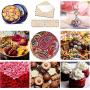 Betoores DIY Candle Tin Jars National Style Round Container Tins Storage Box Empty Tins for Cookies,Candy,DIY Candles,Scented Tea(6PCS)
