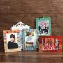 JUSTDOLIFE 9PCS Paper Picture Frame Creative DIY Hanging Photo Frames with Clips & Twine