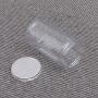 Garneck 1280ml Plastic Empty Sealed Jars Large Capacity Clear Storage Tank Containers with Lid for Food Snacks Candy