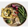 Organic Beeswax Food Wrap by BeeHealthy Lab, Set of 3 Reusable Storage Wraps, Alternative Covers for Sandwich, Cheese, Avocado, Bread and Bowls, Zero Plastic, Biodegradable, Sustainable Bees Cloth