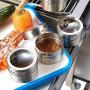 Yinpinxinmao Stainless Steel Spice Seasoning Jar Storage Flavoring Container Pot Box Magnetic Storage Container Silver