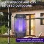 VANELC Bug Zapper, Electric Mosquito Killer Lamp, Light-Emitting Flying Insect Trap, Insect Fly Pest Attractant Trap, Effective 4200V Powered Electric Mosquito Zappers for Patio, Outdoor, Indoor VANELC Bug Zapper, Electric Mosquito Killer Lamp, Light-Emitting Flying Insect Trap, Insect Fly Pest Attractant Trap, Effective 4200V Powered Electric Mosquito Zappers for Patio, Outdoor, Indoor