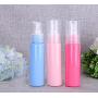 10PCS 30ml/1 Ounce Empty Refillable Plastic Pump Press Bottle Cosmetics Jar Pot Case Holder With White Pump Head For Cleanser Makeup Essential Oil Lotion Liquid Bottles (Assorted color)