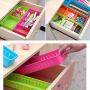 ONLINE Adjustable Storage Office Space Saver Desk Organizers Drawer cabinet-organizers Dividers Kitchen Cookware Storage Box flatware-organizers cookie-jars