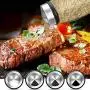 Ensemble de 6 Pots à Condiments en Verre Jeerbly, Petites Boîtes de Rangement pour Épices avec Couvercles Hermétiques et Râtelier Tournant Accessoires de Cuisine pour Camping Extérieur Barbecue