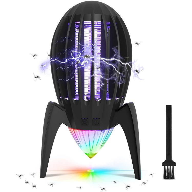 Mosquito Killer Lamp Electric Fly Mosquito Trap Anti Mosquito Repellent Bug  Zapper Killer Night Light Low-voltage UV Light 