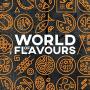 Kitchen Craft World of Flavours Airtight Metal Food Storage Container, 11 x 11 x 14 cm (4.5" x 4.5" x 5.5") - Blue