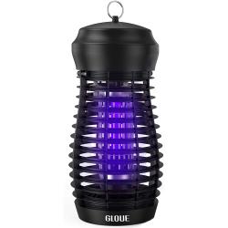 GLOUE Bug Zapper for Outdoor - High Powered Waterproof Electric Mosquito Zapper Killer, Insect & Fly Trap , Light Bulb Lamp for Backyard, Garden, Patio, Home